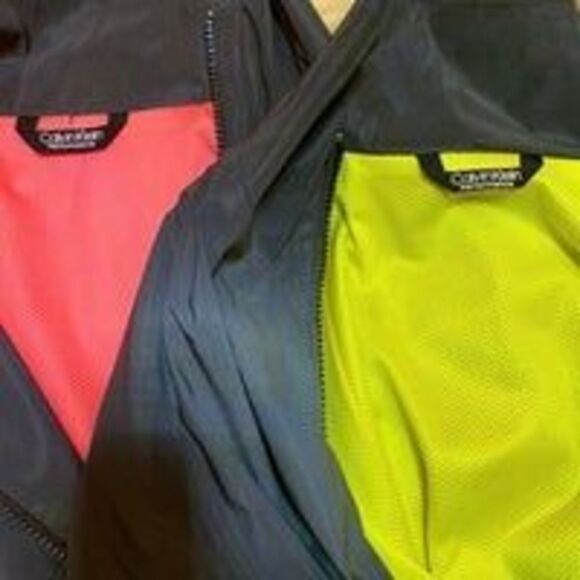Calvin Klein Jacket Grey Neon Pink - Picture 12 of 12